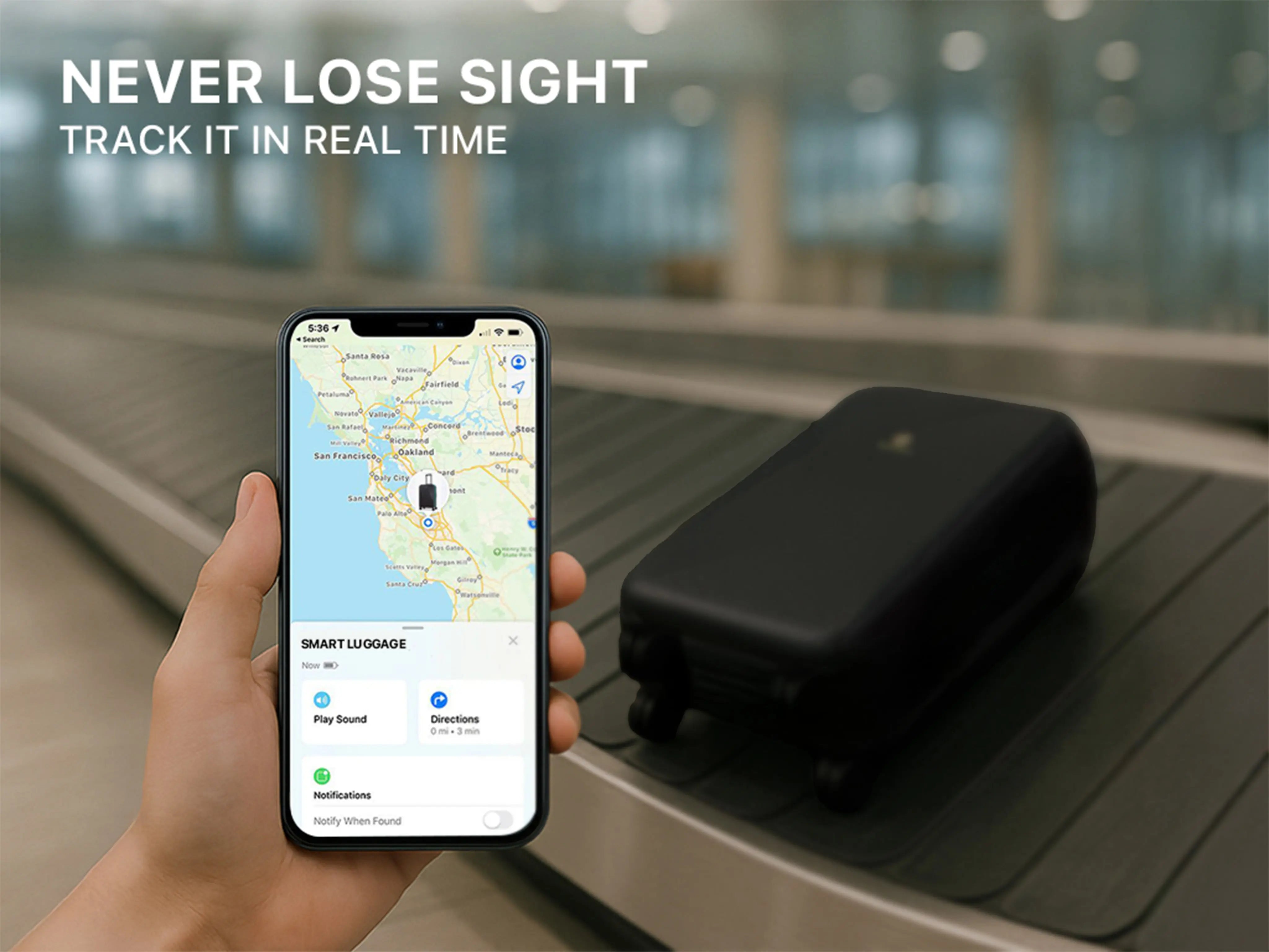 Arista Spot Pro - Smart Luggage