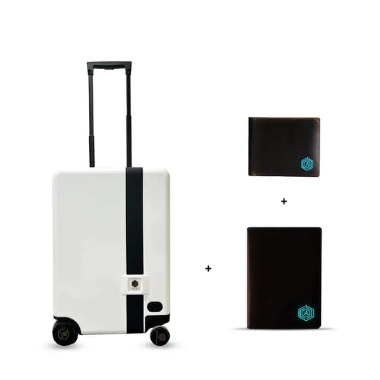 Travel Smart Combo: Follow me, Wallet & Passport Set - Arista Vault