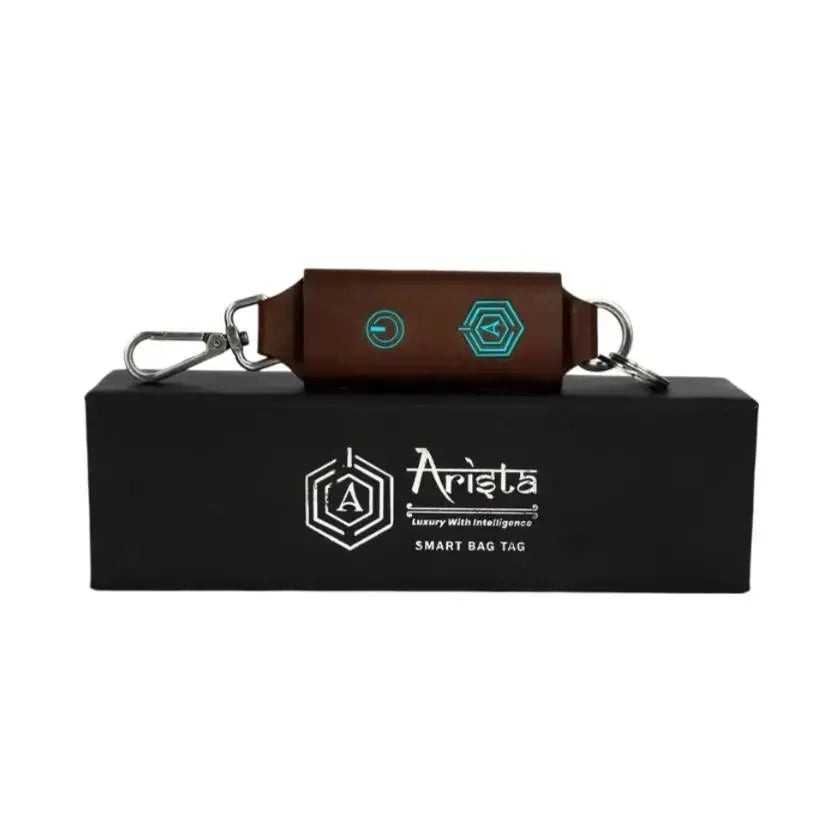 Smart Bag Tag (Brown) Arista Vault