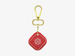 Red Smart Keychain with Bluetooth Tracking, Anti-Theft Alarm and 20-Meter Detection Range