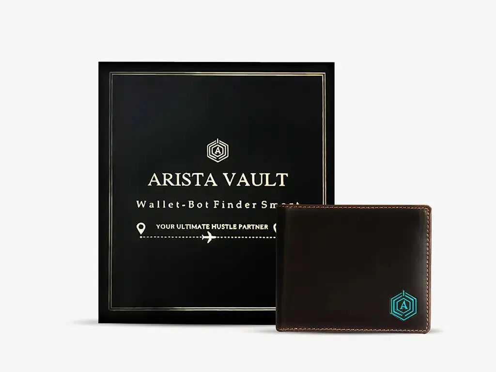 Person Using Wallet Bot Finder with Smartphone App to Locate Wallet in Everyday Scenario
