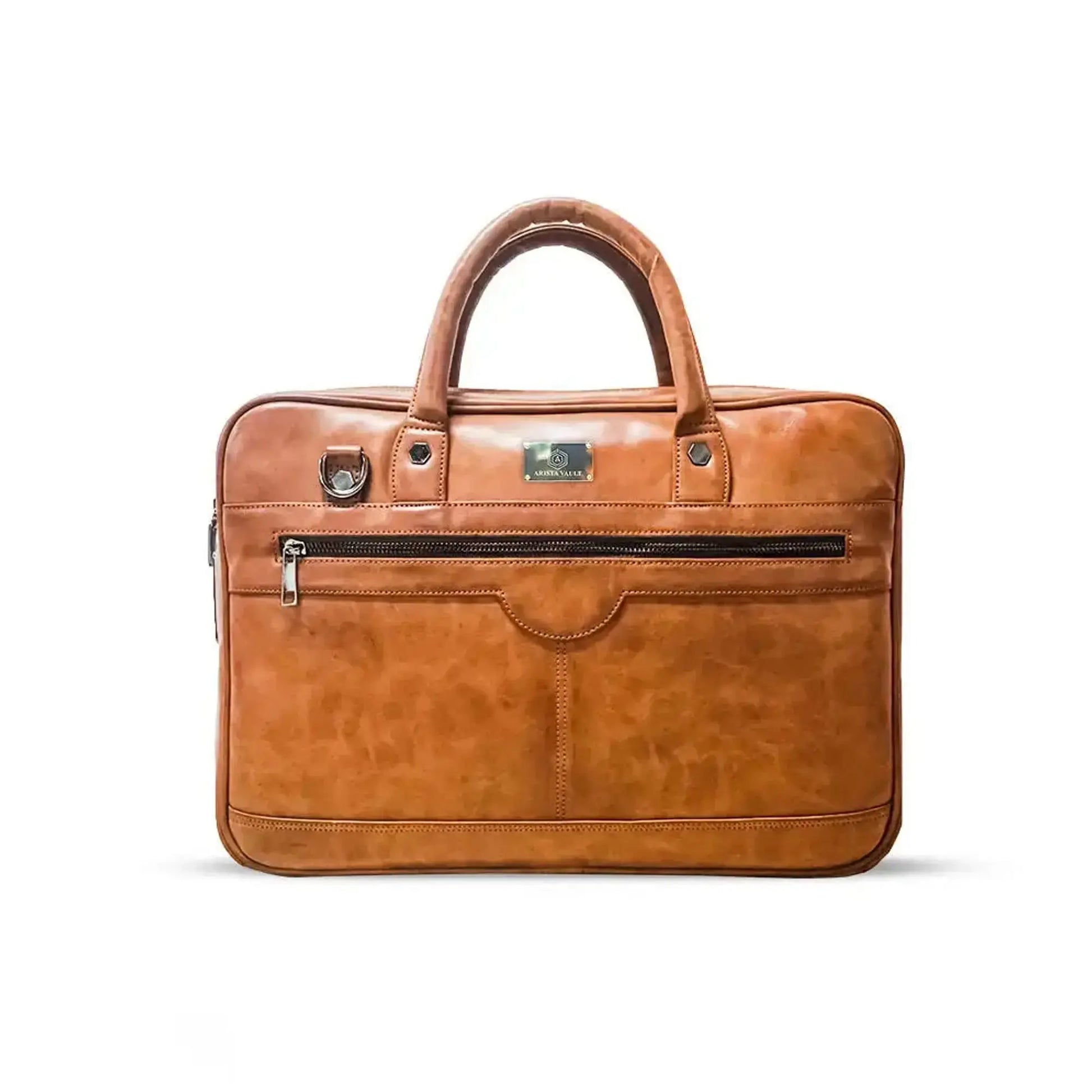 Smart ZenMatte Laptop Bag in Tan Arista Vault