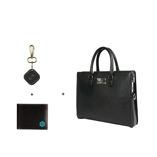 Office Smart Combo: TechBag, Keychain & Wallet Set - Arista Vault