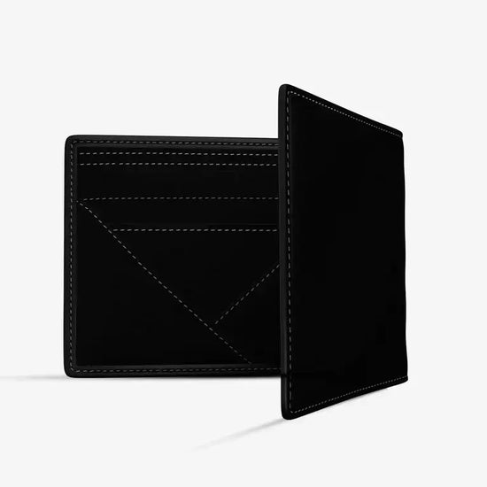 Inside View of Wallet Bot Classic Showing Card Slots, Money CompaInside View of Black Wallet Bot Classic Showing Card Slots, Cash Compartment and Smart Technologyrtment and Smart Technology