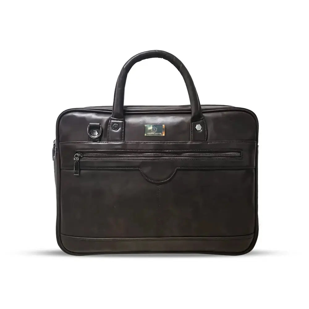 Smart ZenMatte Laptop Bag Brown Arista Vault