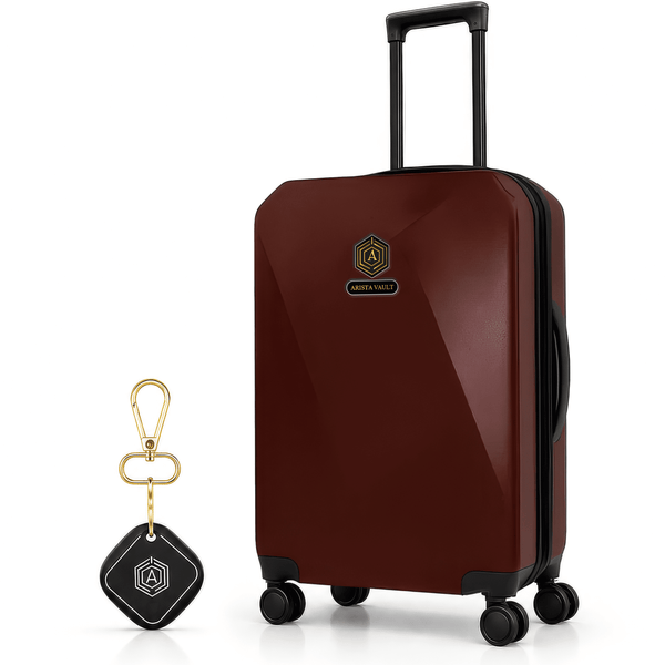 Arista Spot Luggage | Maroon