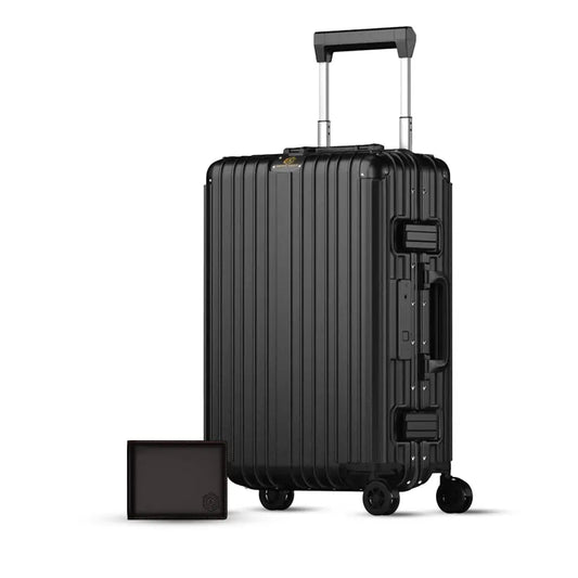 Smart Aviator Luggage + Wallet Bot Finder Arista Vault