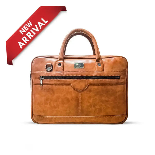 Smart ZenMatte Laptop Bag in Tan Arista Vault