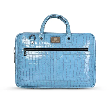 Croc-Textured Fingerlock Bag Arista Vault