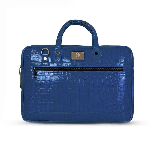 Croc-Textured Fingerlock Bag Arista Vault