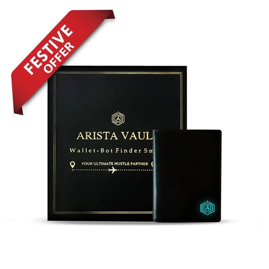 Smart Passport Holder (Black) Arista Vault